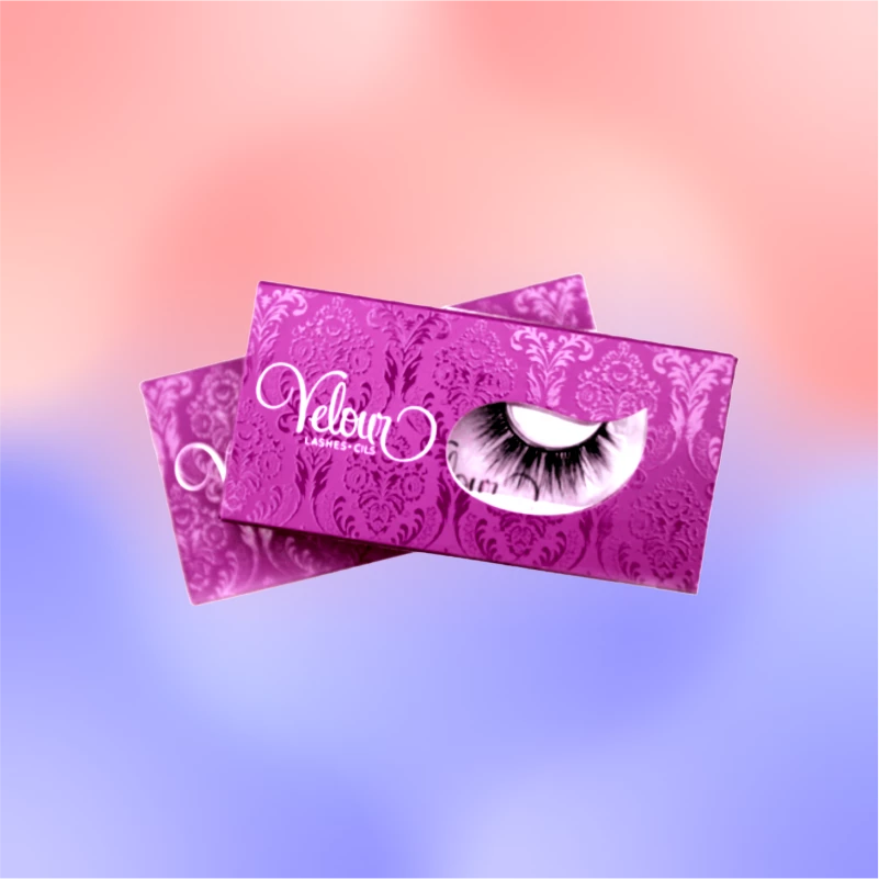 Custom Printed Eyelash boxes